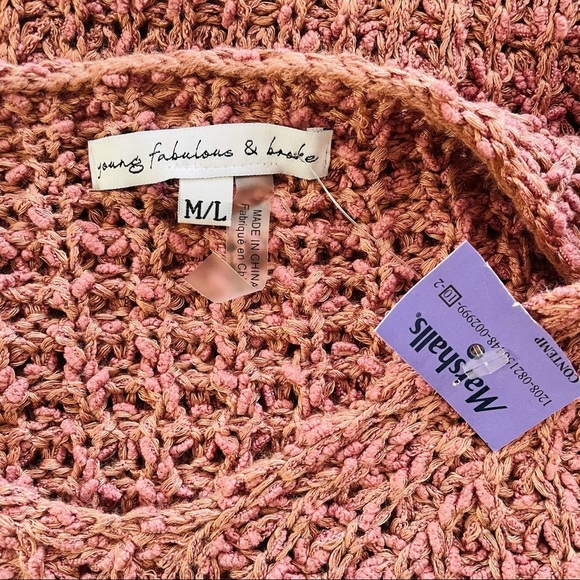 Young Fabulous & Broke Chunky Knit Sweater - Picture 9 of 10